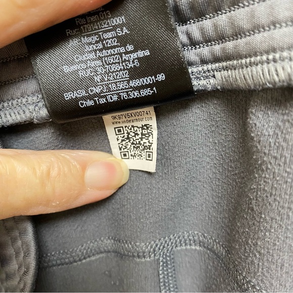 Under Armour ColdGear Infrared Women’s Compression Leggings Gray Large - Picture 10 of 10